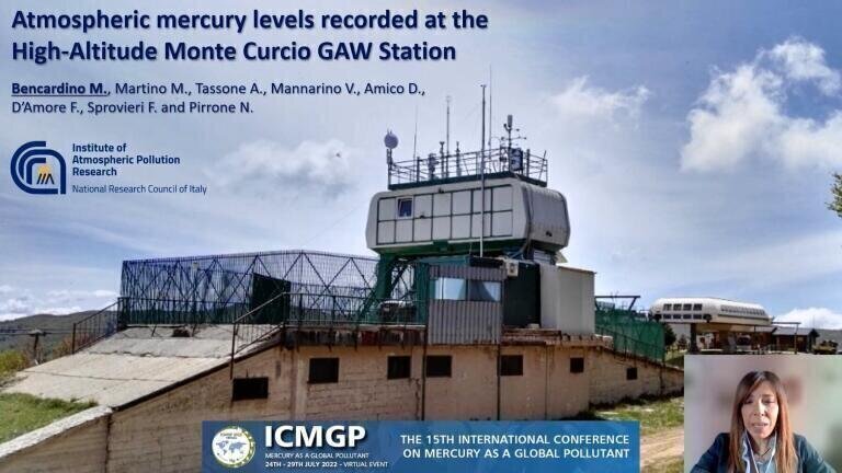 Atmospheric mercury levels recorded at the High-Altitude Monte Curcio GAW Station